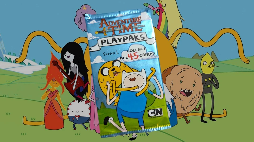 Paquetes de tarjetas coleccionables Cryptozoic Adventure Time 2014 Foto 1 de 1