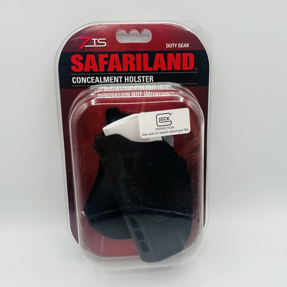 Safariland 7378-83-412 Left Black 7ts Als Concealment Paddle Holster Glock 17 22