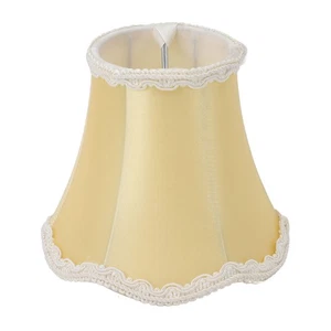 As 3PCS Fabric Lamp Shades E14 Clip On Vintage Decorative Table Lamp Replaceme - Picture 1 of 24