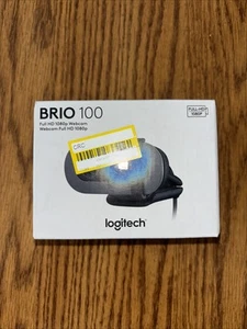 Logitech - Brio 100 1080p Full HD Webcam for Meetings and Streaming - Graphite - Photo 1/5