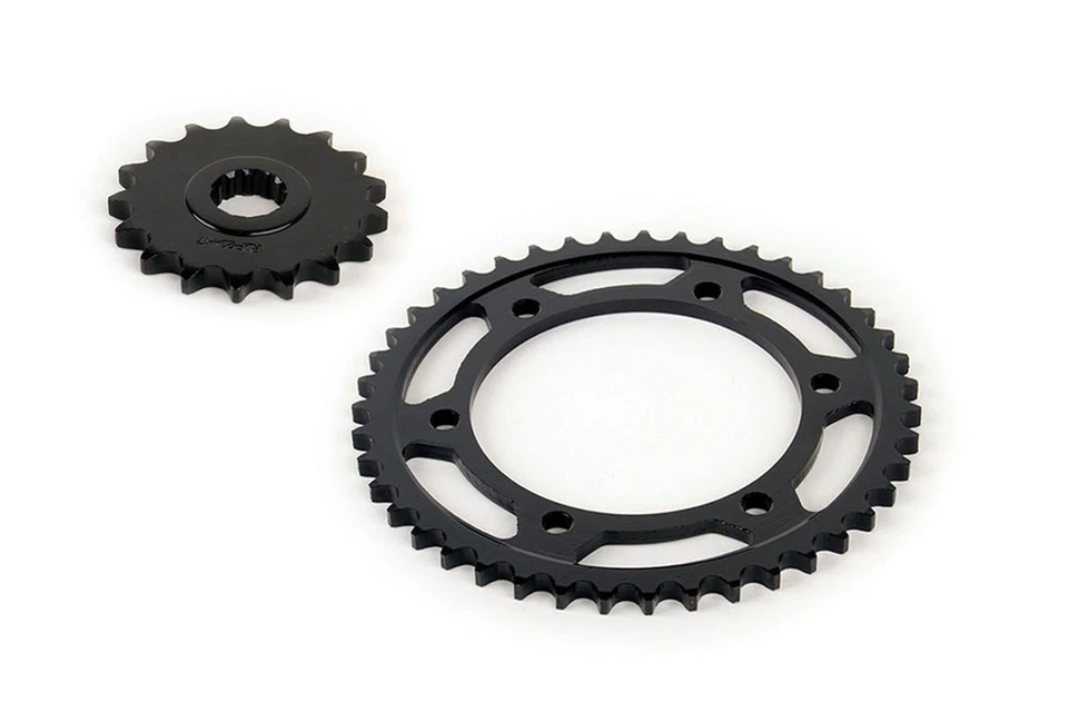 Yamaha FZR-1000 FZR 1000 530 1987 1988 conversión piñón delantero y trasero 17/43 Foto 1 de 1