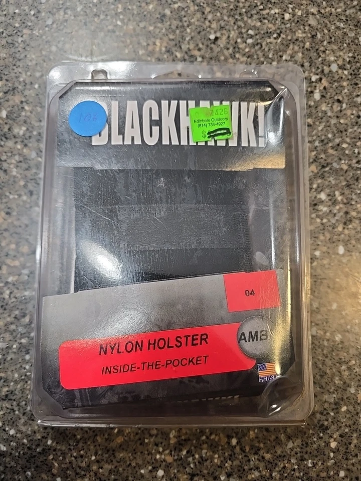 Blackhawk! Nylon Inside-the-Pocket AMBI Holster for most Compact 9/40 - Image 1 of 4