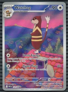 2025 Pokemon SV: WHT EN-White Flare #153/086 Watchog - Picture 1 of 2