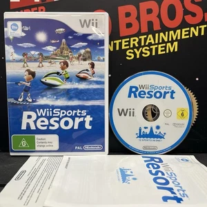 Wii Sports Resort W.Manual Nintendo Wii Wii U PAL VGC TESTED FREE TRACKED POST - Picture 1 of 13