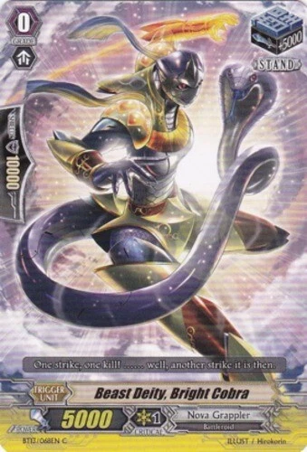 4 x Beast Deity, Bright Cobra - BT13/068EN - C Near Mint / Mint, English - Image 1 of 1