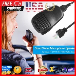 MH-31A8J Short Wave Microphone Speaker Mic for Yaesu FT-817 FT-857 FT897 Radio - Zdjęcie 1 z 8
