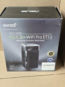 ASUS ZenWiFi Pro AXE11000 Tri-Band WiFi 6E Mesh System (ET12 1PK) - Whole Home