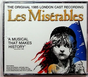 LES MISERABLES- 1985 London Cast Recording 2-CD NEW Colm Wilkinson/Michael Ball - Picture 1 of 2