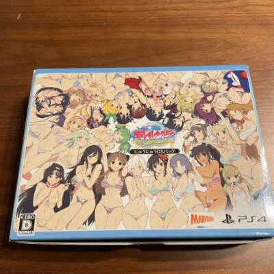 Senran Kagura PEACH BEACH SPLASH Nyu Nyu DX Pack Limited PS4 JAPAN USED - Image 1 of 3