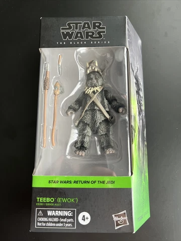 Star Wars Black Series Teebo Ewok 6 inch Action Figure ROTJ02 Cover