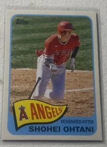2021 TOPPS  BASEBALL SERIES 2  SHOHEI OHTANI 65' TOPPS REDUX  #T65-4 - Picture 1 of 2