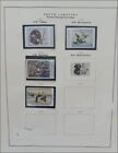 U.S. South Carolina Lot of (6) $5.50 Duck Stamps-Years 1987, 88, 89, 90 & 92.