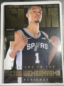 Victor Wembanyama Gold Metal Edition SLAM #247 Magazine 64/94 Exclusive - Picture 1 of 2