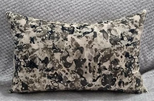Designers Guild Odisha Graphite & Omega Velvet Cushion Cover 55x35 cm - Picture 1 of 3