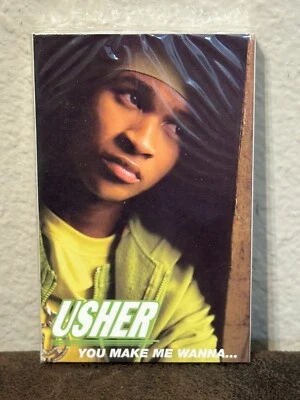 1997 VTG Usher You Make Me Wanna… SEALED NOS - So So Def Cassette Single - Image 1 of 4