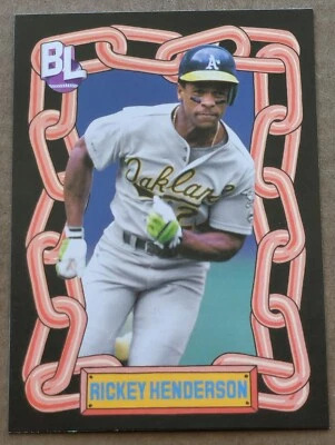 2024 Topps Big League Rickey Henderson Big Leaguer #TBL-22 Athletics - Image 1 of 2