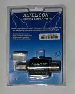 Protector de rayos N-Macho - N-hembra Bulkhead 0-3 GHz 90 V - Imagen 1 de 2