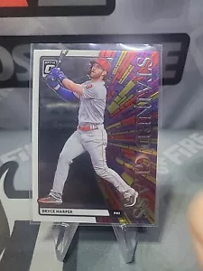 2020 Donruss arpista vetro colorato ottico Bryce #SG-12 Philadelphia Phillies - Foto 1 di 2