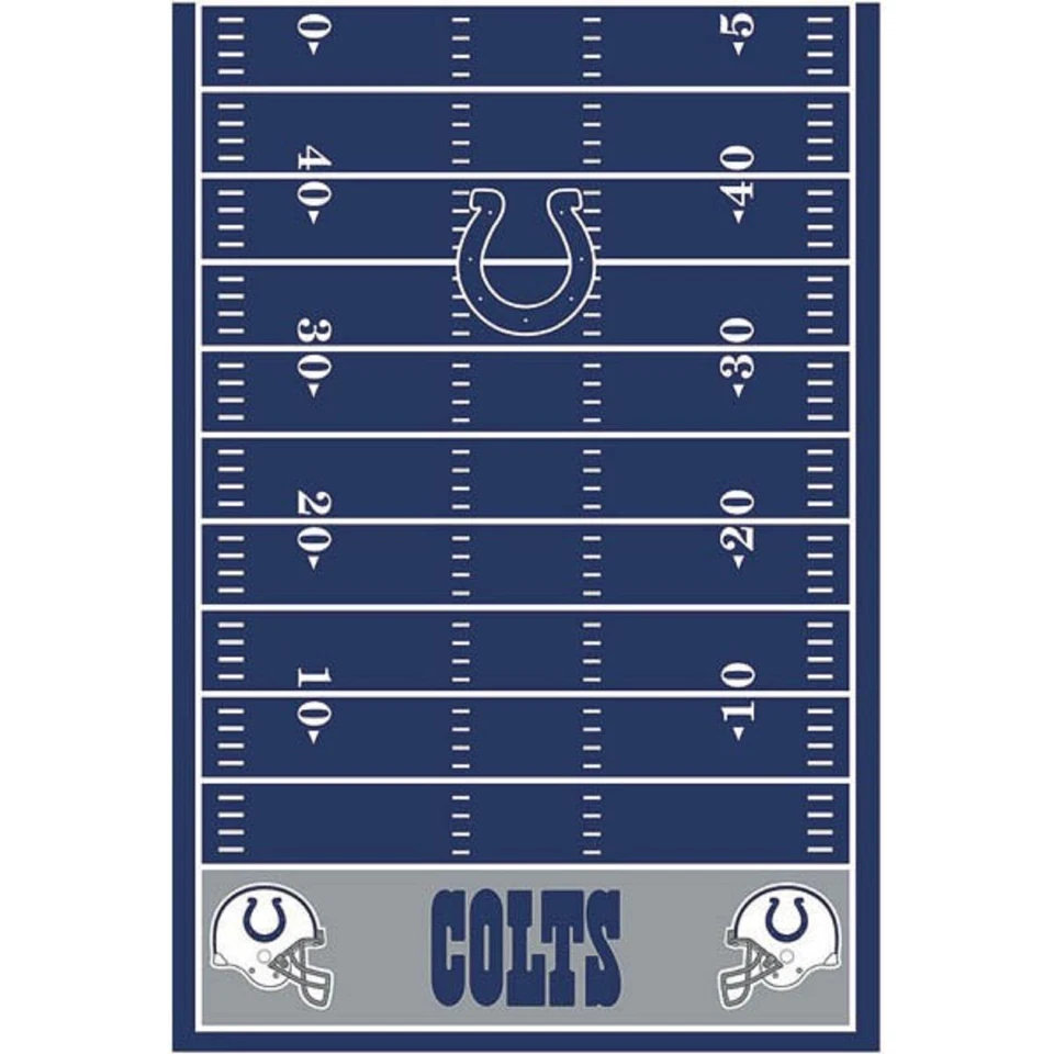 Indianapolis Colts NFL Fútbol Profesional Deportes Fiesta Decoración Plástico Mantel Foto 1 de 1