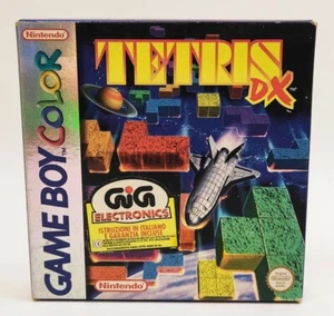 GAME BOY COLOR TETRIS DX NINTENDO GIG GAME VINTAGE 1998 NEW IN BOX MAI USATO - Picture 1 of 7
