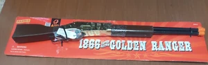 Parris 1866 Golden Ranger Diecast 8-Shot Ring Cap Lever Action Rifle Prop Gun - Picture 1 of 9