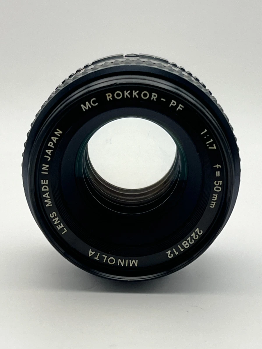 Minolta Rokkor PF 50mm Camera Lenses for sale - eBay