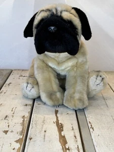 "Toys R Us 2000 callejón de animales peluche de peluche PUG cachorro perro animal 10" - Imagen 1 de 14