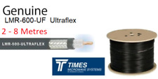 LMR-600-UF Ultraflex 50 Ohm Times Microwave coaxial cable Low Loss coax 2-8m