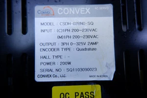 CONVEX CSDH-02BN0-SQ servodriver ac CSDH02BN0SQ 60 giorni di garanzia - Foto 1 di 4