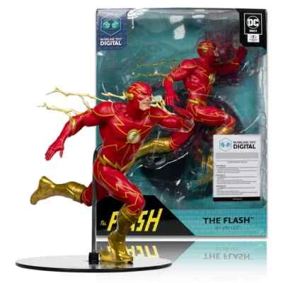 McFarlane THE FLASH JIM LEE ESTÁTUA ESCALA 1:6 COM COLEÇÃO DIGITAL DE BRINQUEDOS MCFARLANE - Imagem 1 de 4