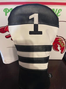 Callaway Golf Fairway Driver Headcover Black White New NWT Vintage Style - Picture 1 of 5