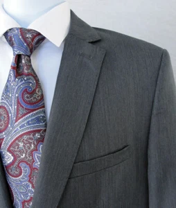 Blazer Abrigo Deportivo ZARA Hombre Gris Patrón Piel de Tiburón 42R Excelente - Imagen 1 de 7