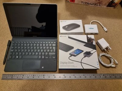 SAMSUNG GALAXY BOOK Win10 TABLET PC 4GB 64GB 3G KEYBOARD STYLUS USBC DOCK Bundle - Image 1 of 4