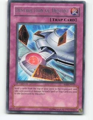 Destruction of Destiny (UTR) EOJ-EN051 Enemy of Justice 1st Edition - Image 1 of 2