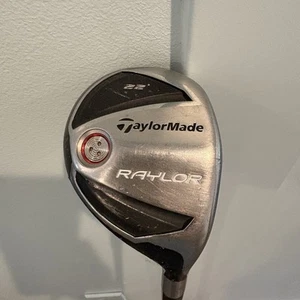 TaylorMade Raylor 22 Degree Hybrid Golf Club RE-AX 65 Stiff Flex Mens Right Hand - Picture 1 of 12