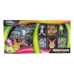Nintendo Pokémon TCG Mythical Squishy Premium Collection Mew, Celebi & Victini - Bild 1 von 8