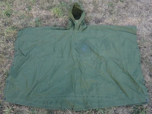 Genuine British Army Poncho (Lightweight) Olive Green - Picture 1 of 5