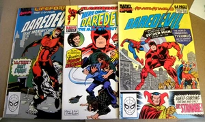 Marvel 1989 3 números Daredevil anual 4 y anual 6 y menos 1 (-1) casi nuevo gb - Imagen 1 de 6