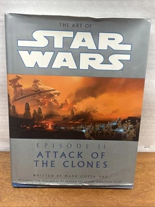 ART OF STAR WARS, EPISODE II - ATTACK OF THE CLONES By Mark Cotta Vaz Hard Cover - Picture 1 of 5