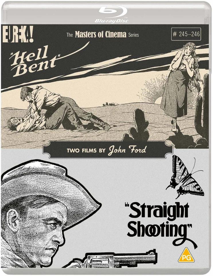 Straight Shooting & Hell Bent Two Films by John Ford Masters of Cinema BLURAY