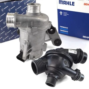 PIERBURG Wasserpumpe + MAHLE Thermostat für BMW 1er E81 E87 E88 3er E90-E93 N43 - Bild 1 von 5