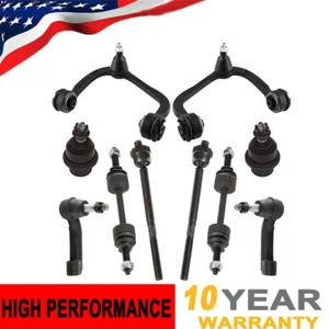 For 2009-2014 Ford F150 4WD Front Control Arm Ball Joint Tie Rod Suspension Kit - Picture 1 of 9