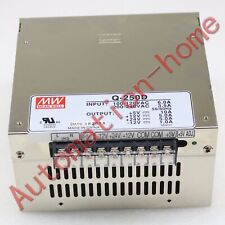 1PC NEW MEANWELL Q-250D 100-120V 6.0A 200-240V 3.5A Switching Power Supply#QW