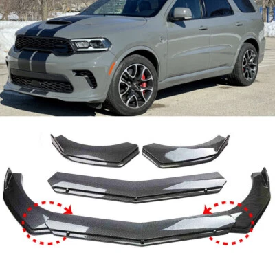 Front Bumper Chin Lip Splitter Spoiler Body Kit For Dodge Durango GT SRT R/T SXT Foto 1 de 4