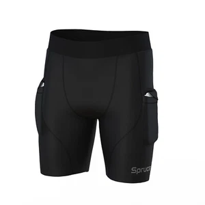 Pantalones Cortos de Compresión para Hombres Calzoncillos Deportivos Piel Ajuste Ajustado Gimnasio Correr Capas Base  - Imagen 1 de 6