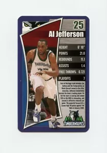 #TN24536 AL JEFFERSON Foreign Game Card - Bild 1 von 1