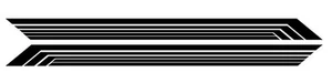 SIDE STRIPE #21  DECAL VINYL GRAPHIC  VAN VEHICLE LONGER CROSS OVER  TRUCK SUV - Picture 1 of 2
