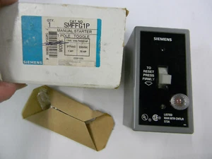 New Siemens 1 Pole Toggle Manual Starter SMFFG1P P5 - Picture 1 of 3