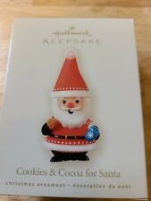 Hallmark Keepsake 2008 "Cookies & Cocoa for Santa" Christmas Ornament New In Box
