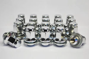 20 tuercas de aleación para rueda de aleación Toyota (cromo) de asiento plano hexagonal M14 x 1,5, 22 mm - Imagen 1 de 2